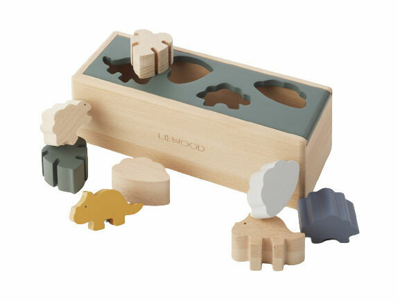 LIEWOOD Vkládací puzzle - Dino mix porovnat ceny