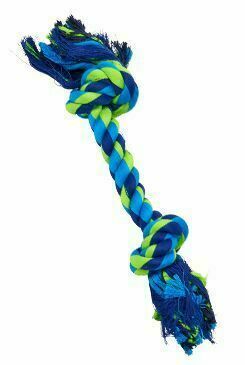 Hračka Pes Buster Dent.rope 2 Uzly Modrá/limet.30cm M porovnat ceny
