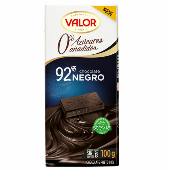 VALOR Čokoláda 92 % se sladidly 100 g porovnat ceny