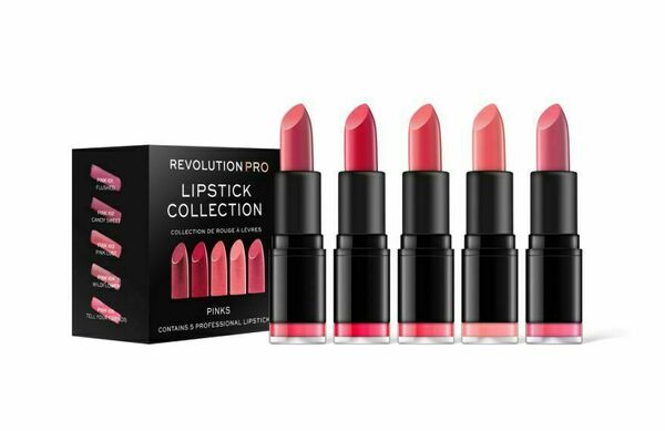 Makeup Revolution PRO Lipstick Collection Pinks sada rtěnek 5 ks porovnat ceny
