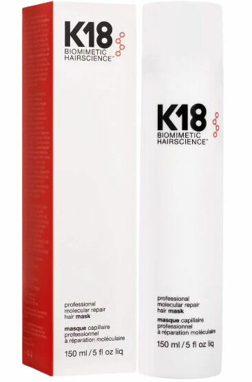 K18 Bezoplachová regenerační maska na vlasy Biomimetic Hairscience 150 ml porovnat ceny