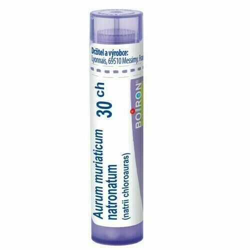 AURUM MURIATICUM NATRONATUM 30CH granule 1X4G porovnat ceny