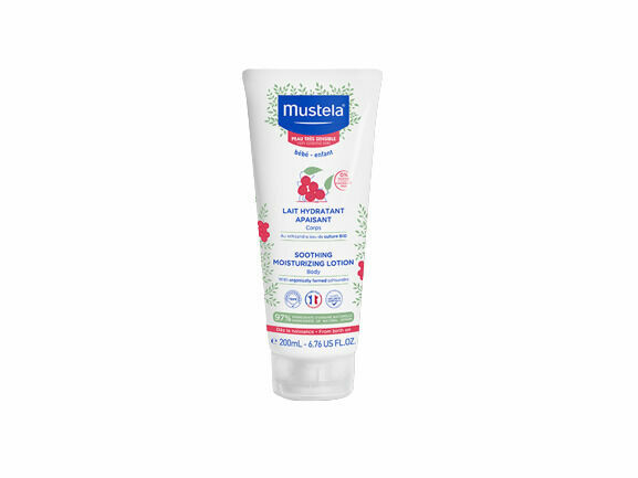 Mustela Zklidňující hydratační tělové mléko 200 ml porovnat ceny