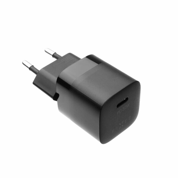 Fixed Síťová nabíječka Mini s USB-C výstupem a podporou PD, 30W, černá porovnat ceny