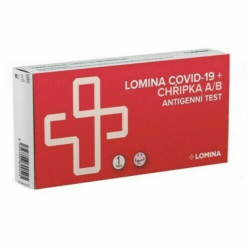 Lomina COVID-19+Chřipka A/B Antigen Test porovnat ceny
