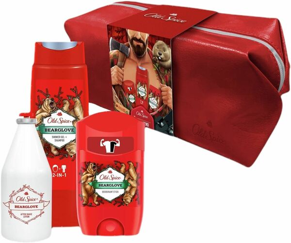 Old Spice Bearglove Dárkové balení 3ks + cestovní taška porovnat ceny