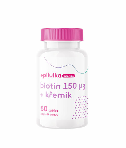 Pilulka Selection Biotin s křemíkem 60 tablet porovnat ceny