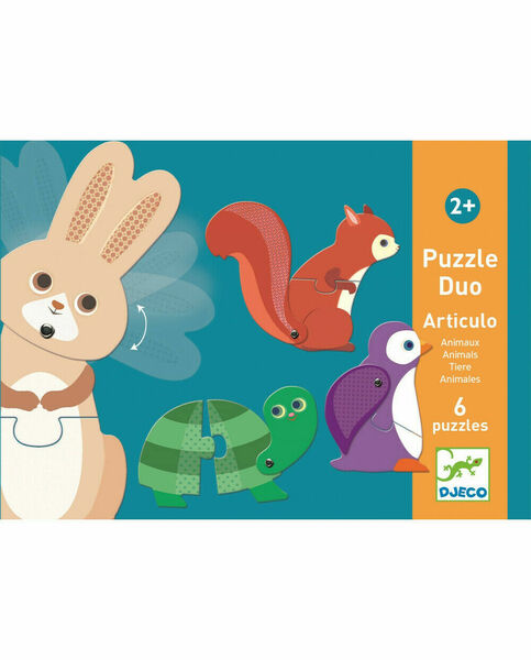 Djeco Duo puzzle Zvířátka v pohybu porovnat ceny