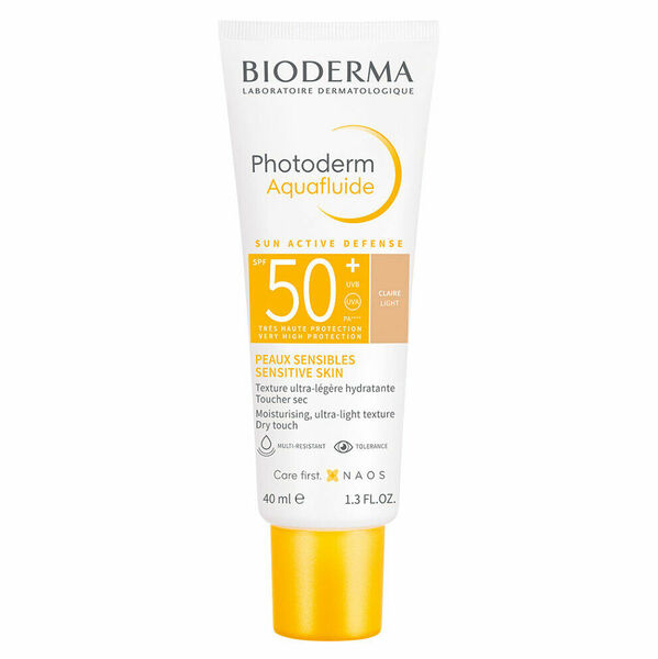 BIODERMA Photoderm Max Aquafluid Tónovací opalovací fluid Světlý SPF 50+ 40 ml porovnat ceny