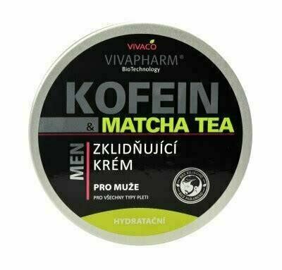 Vivaco Hydratační krém pro muže Kofein a Matcha Tea 50 ml porovnat ceny