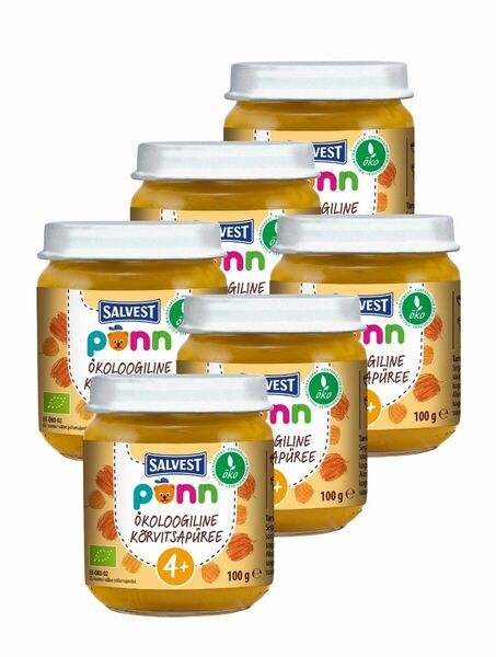 SALVEST Põnn BIO Dýňové pyré 6x100 g porovnat ceny