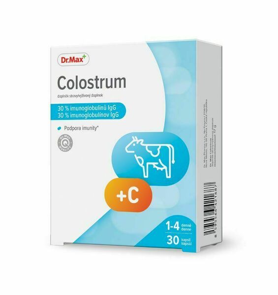 Dr. Max Colostrum 30 kapslí porovnání ceny