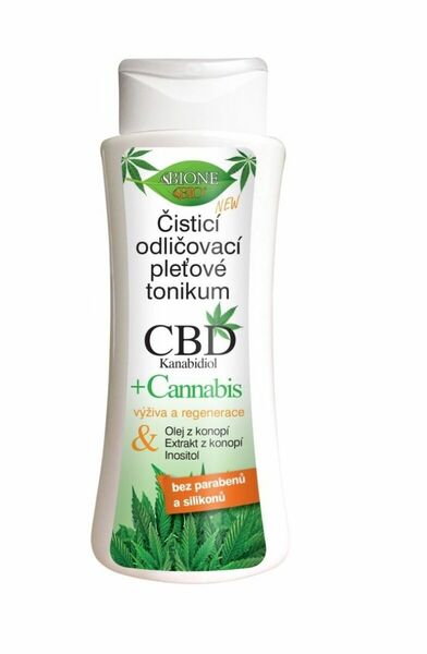 BIO BIONE CBD Čisticí odličovací pleťové tonikum 255 ml porovnat ceny