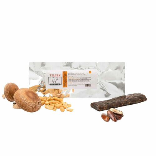 Telcek Proteinová tyčinka Hovězí, arašídy, datle, shii-take 50 g porovnat ceny