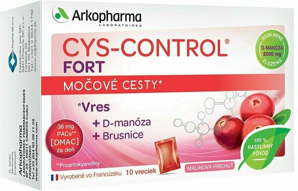 ARKOPHARMA CYS-Control Fort® granulát 10 sáčků porovnat ceny