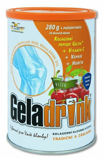 Geladrink Prášek višeň 280g porovnat ceny