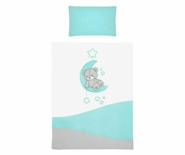 Belisima Baby  5-dílné ložní povlečení Belisima Teddy Bear 100/135 tyrkysové porovnat ceny