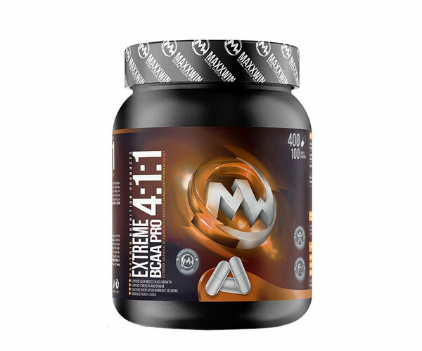 MAXXWIN Extreme BCAA PRO 4:1:1 400 kapslí porovnat ceny