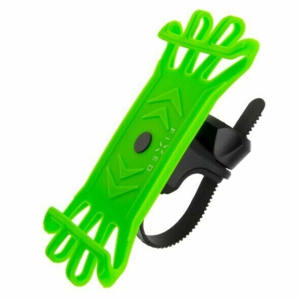 Fixed Silikonový držák mobilního telefonu na kolo Bikee - Limetkový porovnat ceny