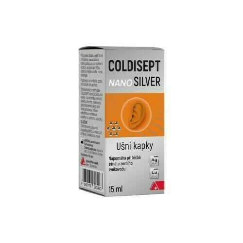 Coldisept nanoSilver ušní kapky 15ml porovnat ceny