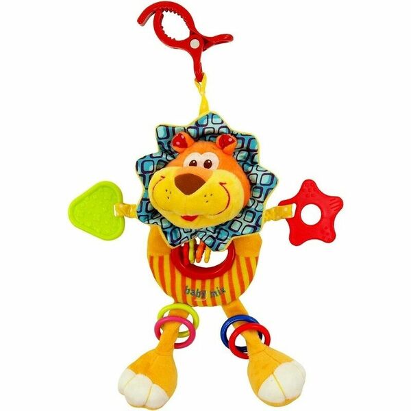 Baby Mix Dětská plyšová hračka s chrastítkem lvíče porovnat ceny