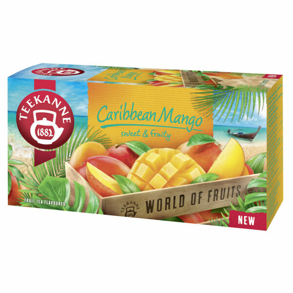 TEEKANNE Caribbean mango ovocný čaj 20 sáčků porovnání ceny
