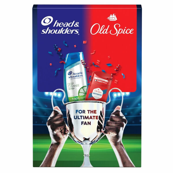 Head and Shoulders Šampon Deep Cleanse a deodorant Old spice Whitewater porovnat ceny