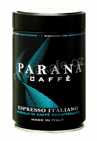 Paraná caffé Espresso 100% arabica 250 g bezkofeinová mletá porovnat ceny