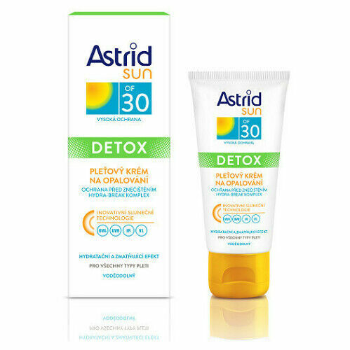 ASTRID Sun Pleťový krém na opalování OF 30 Sun Detox 50 ml porovnat ceny