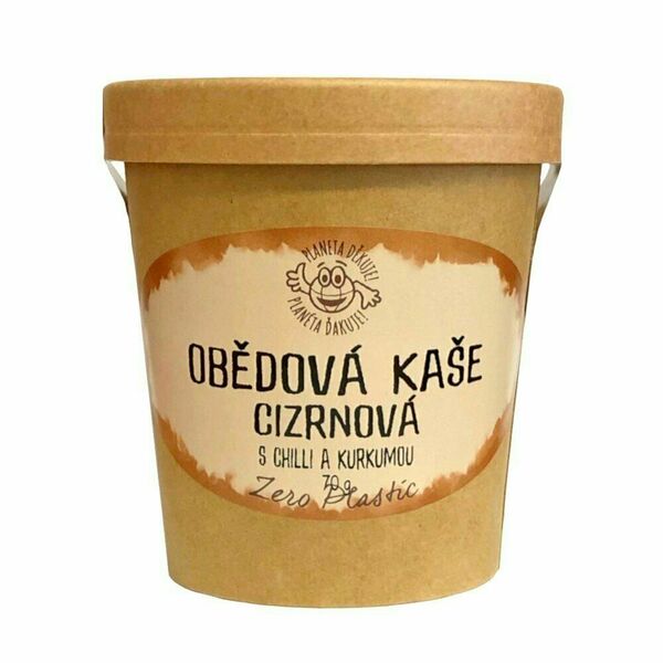 MKM pack Obědová cizrnová kaše s chilli a kurkumou 77g porovnat ceny