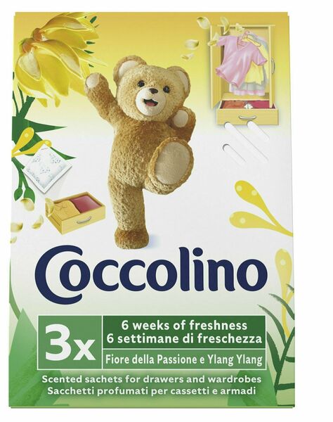 Coccolino vonné sáčky passion fruit 3 ks porovnat ceny