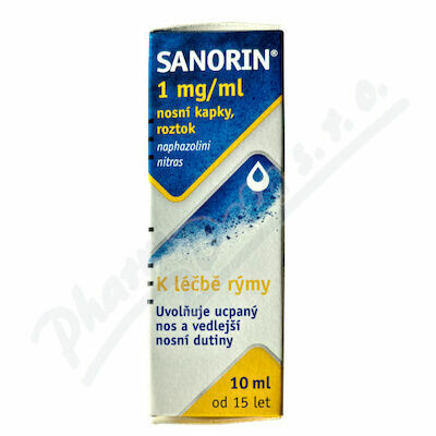 Sanorin 1mg/ml nas.gtt.sol.1x10ml porovnat ceny