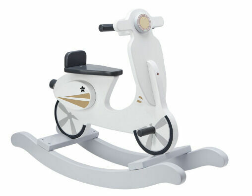 Kids Concept Houpací skútr dřevěný Grey White porovnat ceny