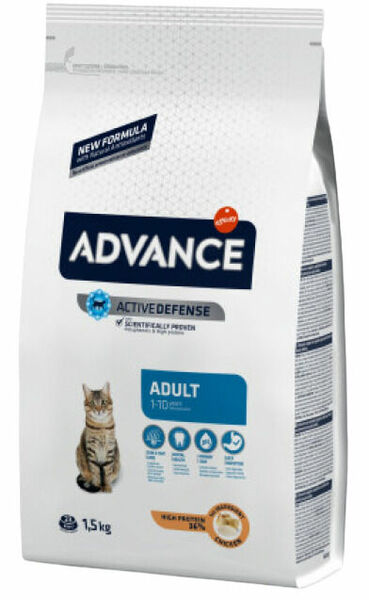 Advance CAT Adult losos a ryze Sensitive 1.5 kg porovnat ceny