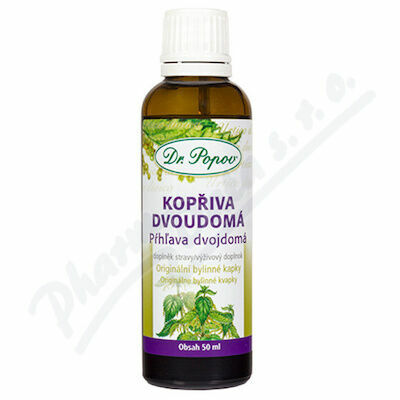 Dr.popov Kapky Bylinné Kopřiva Dvoudomá 50ml porovnat ceny