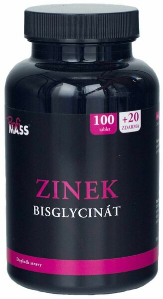 Profimass Zinek Bisglycinát 120 tablet porovnat ceny