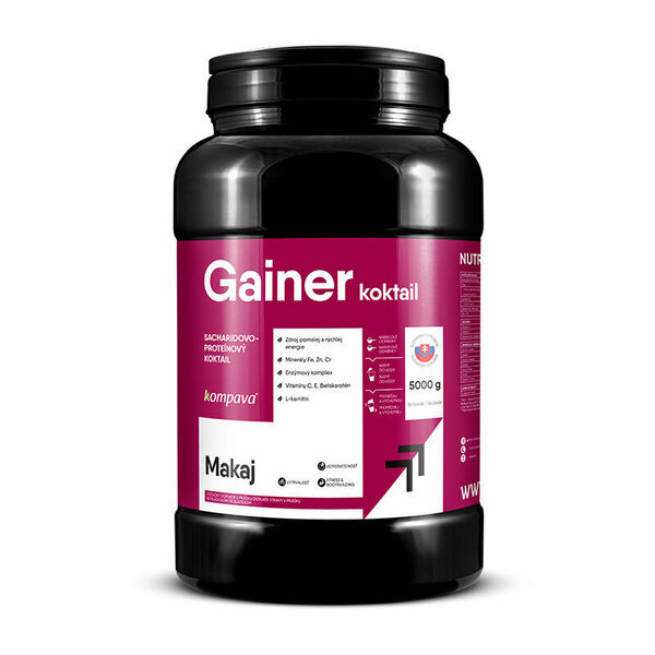 Kompava Gainer Koktail 2500g cappuccino porovnat ceny
