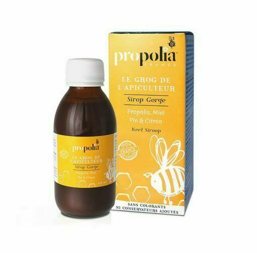 Propolia Sirup na hrdlo Propolis, med, borovice a esenciální olej citrónu 145ml porovnat ceny