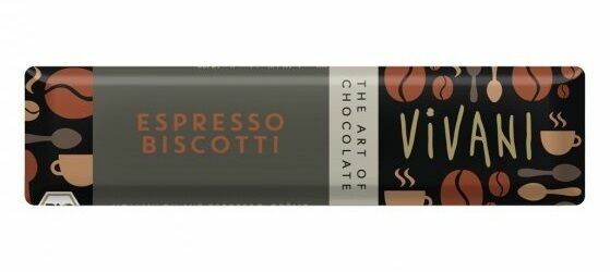 Čokoládová tyčinka s espresso náplní VIVANI 40g - BIO porovnat ceny