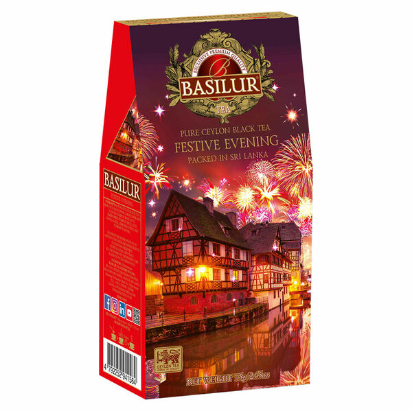 BASILUR Infinite moments festive evening černý čaj 75 g porovnat ceny