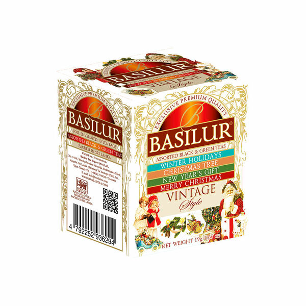 BASILUR Vintage assorted černý a zelený čaj porovnat ceny