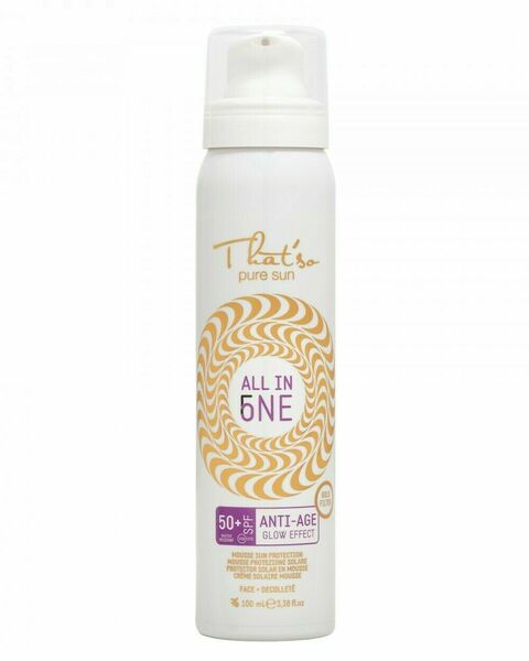 THAT'SO Pěna s ochranou UVA/UVB SPF 50+ Antiage, 100 ml porovnat ceny