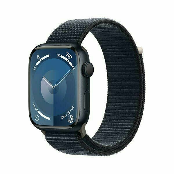 Apple Watch Series 9 GPS 45mm hliníkové pouzdro se sportovním řemínkem, Midnight porovnat ceny