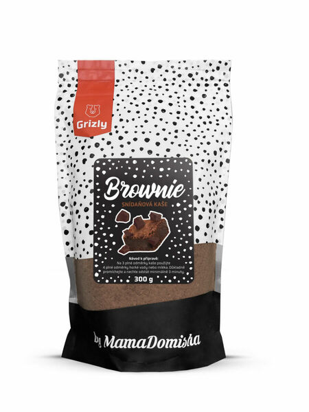 Grizly Brownie by MamaDomisha snídaňová kaše 300 g porovnat ceny
