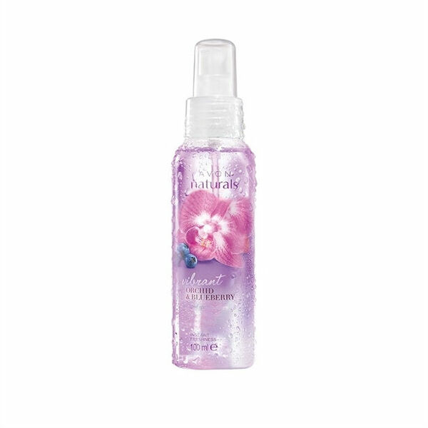 AVON Naturals Tělový sprej s orchidejí a borůvkou 100 ml porovnat ceny