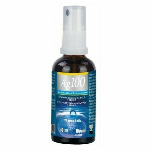 Koloidní Stříbro Ag100 Hustota 10ppm Spray 50ml porovnat ceny