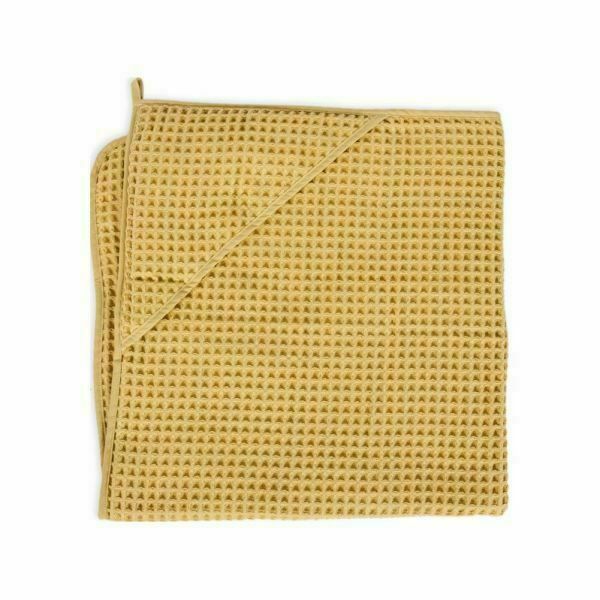 Ceba Osuška s kapucí Froté Waffle Line Cream Gold 100x100cm porovnat ceny