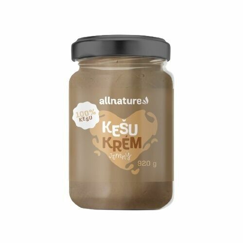 Allnature Kešu krém 920g porovnat ceny