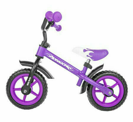Milly Mally Dětské odrážedlo kolo Dragon s brzdou purple porovnat ceny