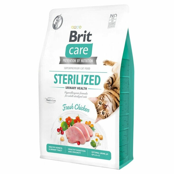 BRIT Care Cat Sterilized Urinary Health granule pro sterilované kočky 1 ks, Hmotnost balení: 7 kg porovnání ceny